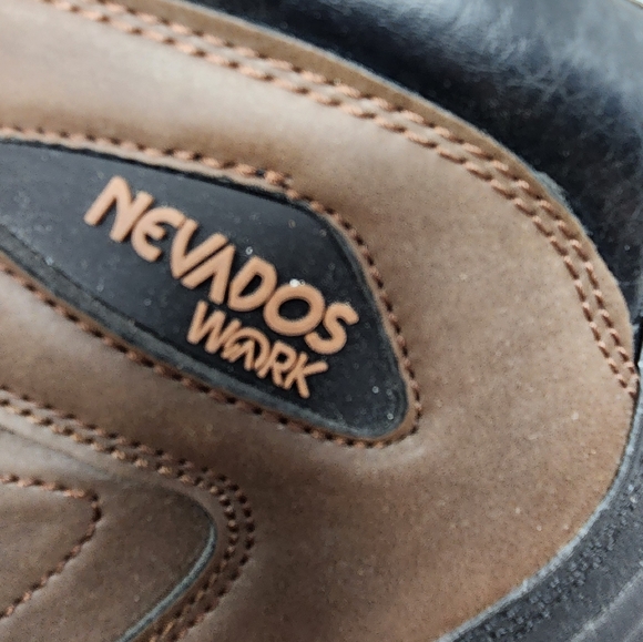 Nevados Evo Men's Steel Toe Work Boots Brown Foundation EV Size 11W - Picture 9 of 13